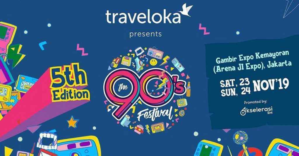 The 90's Festival Tahun Ini Lebih Spesial, Ada Aqua Hingga Boneka Suzan