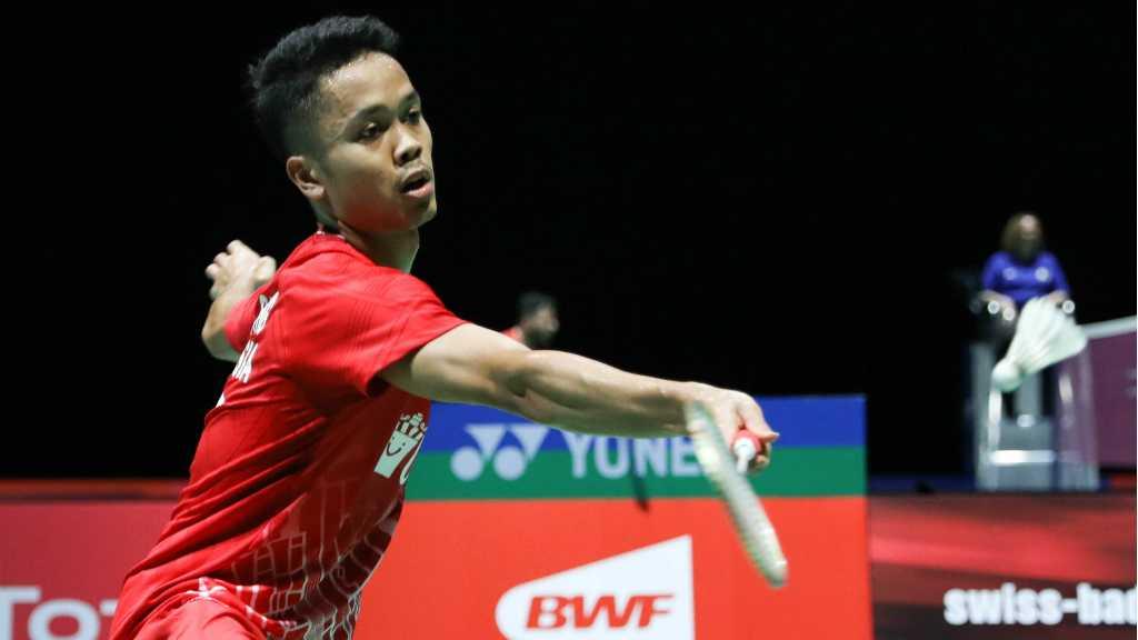 Menang Mudah, Ginting Tatap Babak Kedua Kejuaraan Dunia