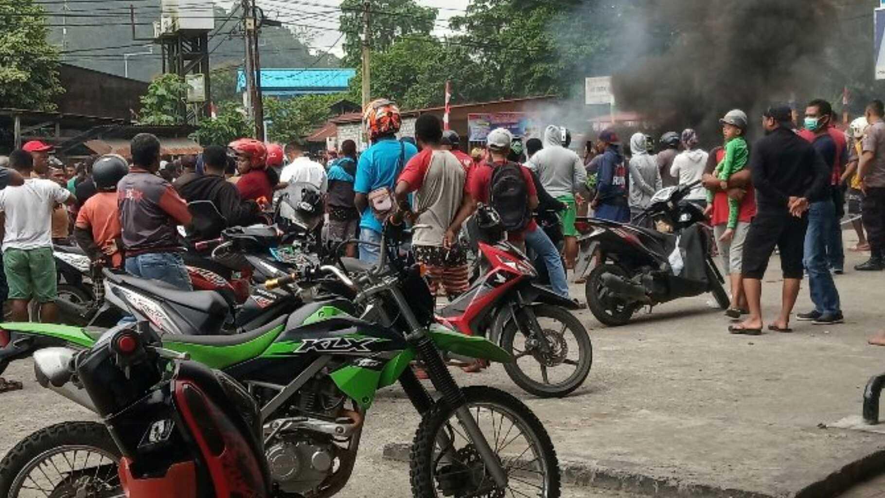 Ada Aksi Protes Pengusiran Mahasiswa Papua di Surabaya, Manokwari Lumpuh