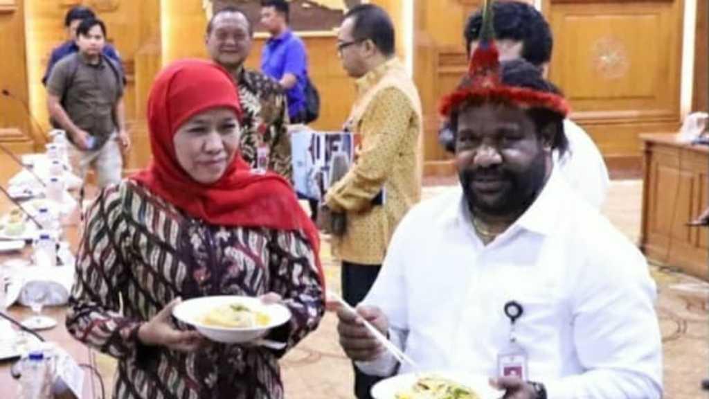 Khofifah Indar Parawansa: Salam Papeda dari Masyarakat Jawa Timur