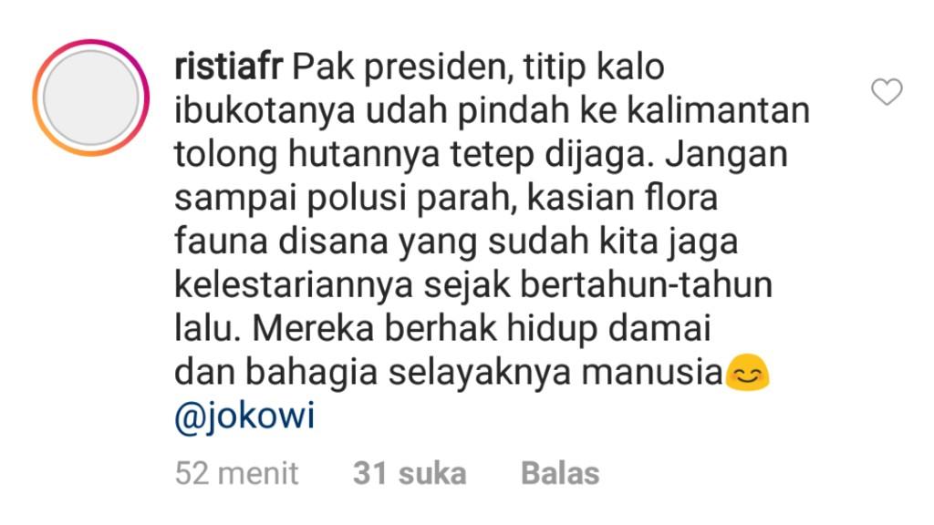 Pindahkan Ibu Kota ke Kalimantan, Warganet Minta Satu Hal ke Jokowi