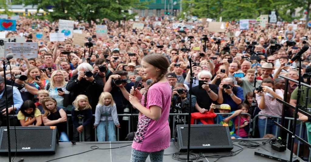 Greta Thunberg, Pegiat Iklim 16 Tahun Tiba di New York Emisi Non Karbon