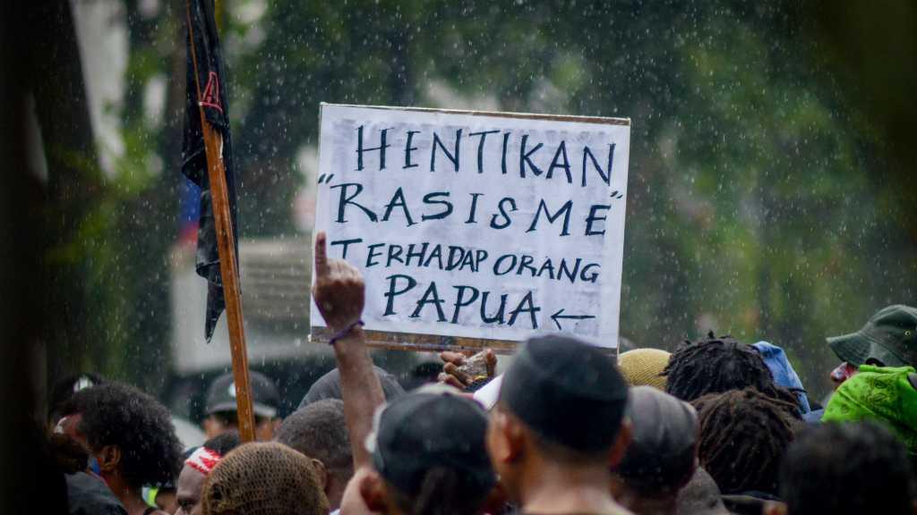 Menkumham Sesalkan Pengibaran Bendera Bintang Kejora saat Aksi Unjuk Rasa