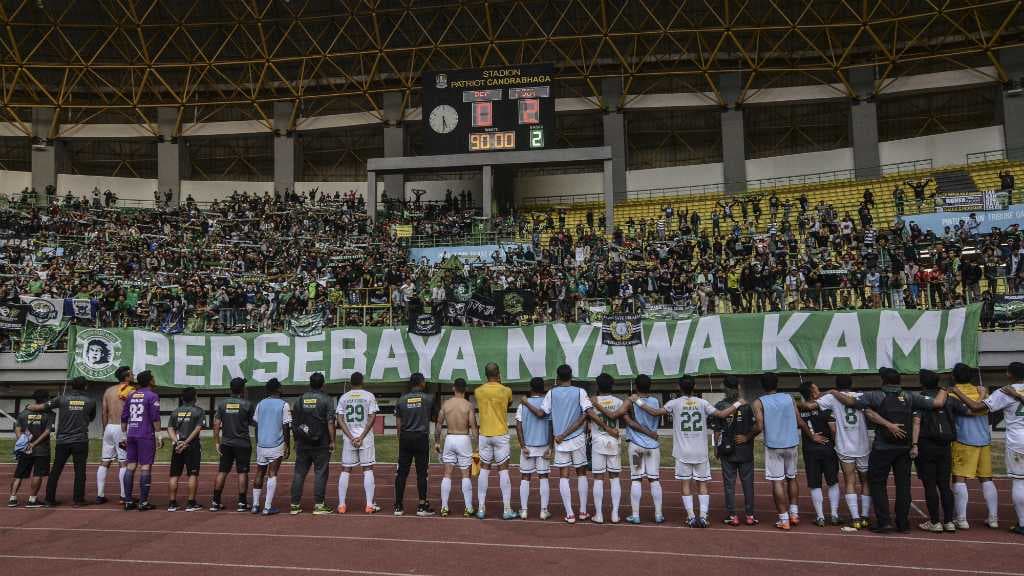 Kandaskan Bhayangkara, Persebaya Akhiri Putaran Pertama Liga 1 dengan Manis