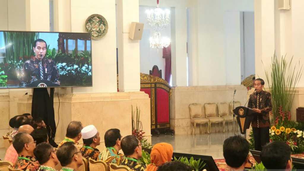 Jokowi Minta Indonesia Memiliki Hukum yang Fleksibel dan Lincah