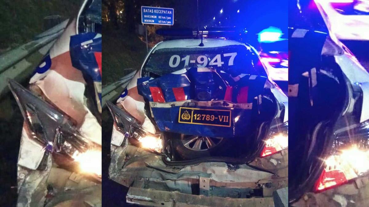 Dua Anggota Polisi Dihantam Truk di Tol Ciledug Arah Meruya, 1 Tewas
