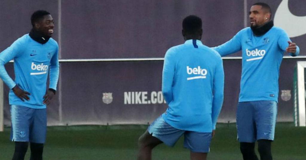 Pernah Satu Tim, Boateng Sebut Dembele 'Bocah'