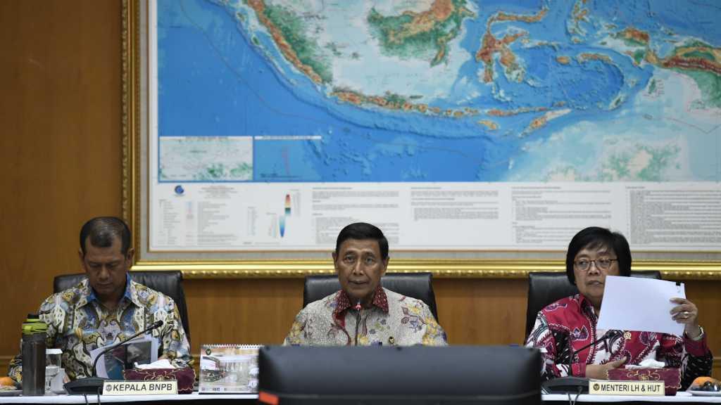 Wiranto Sebut Ada Persaingan Politik di Kebakaran Hutan yang Disengaja