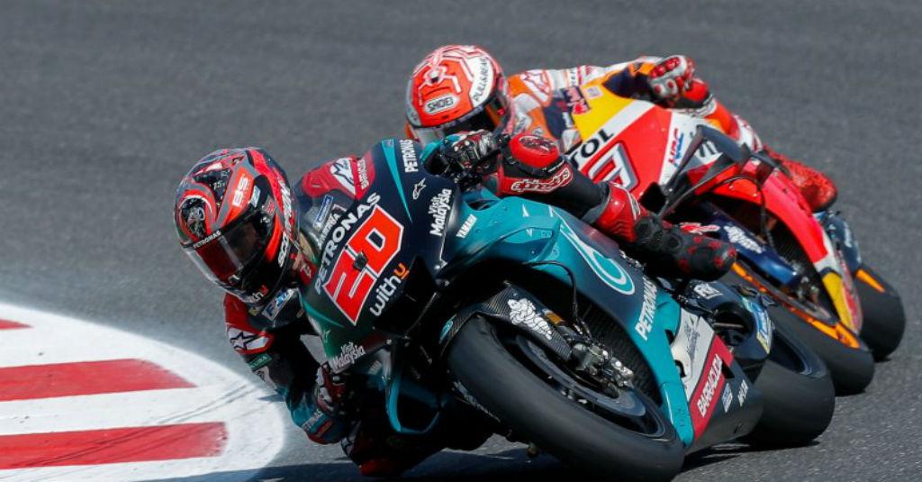 Quartararo Siap Tantang Marquez di GP Aragon