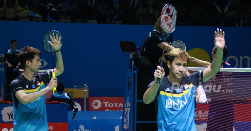 Kevin/Marcus Melaju Mulus ke Babak Kedua China Open 2019