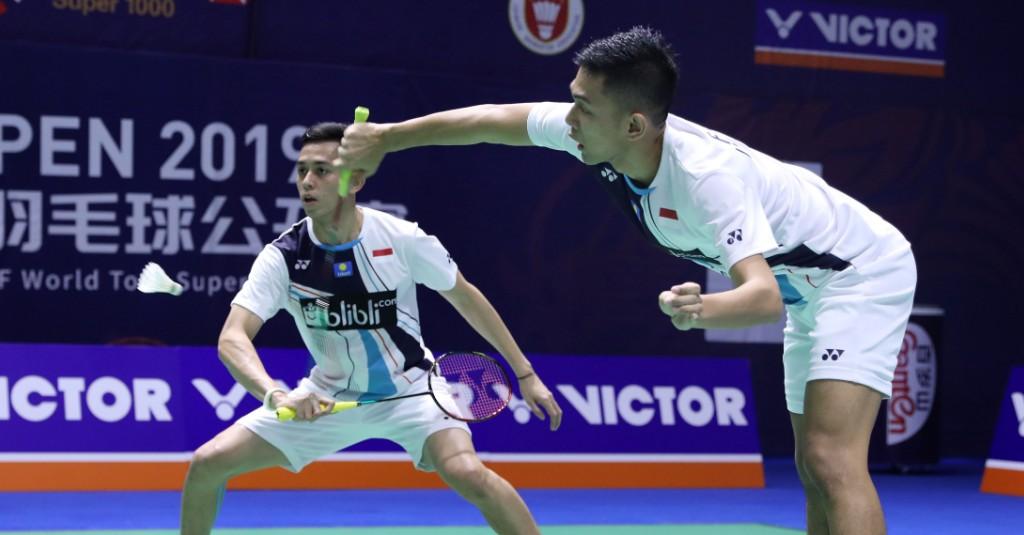 Melaju ke Babak Kedua China Open 2019, Fajar/Rian Siap Waspadai Hal Ini