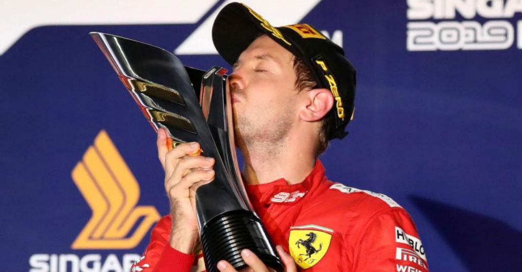 Juara GP Singapura, Vettel Buktikan Masih Bertaji