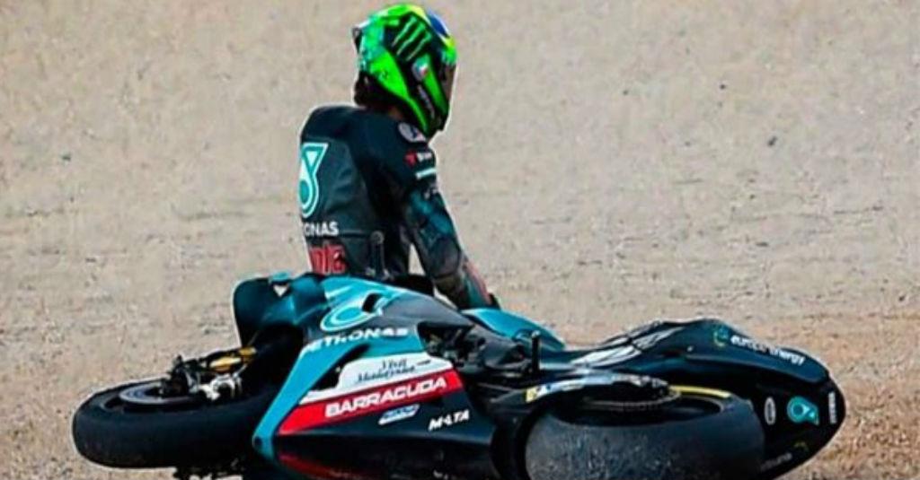 Bersenggolan dengan Rins, Morbidelli Akui Sial di Aragon