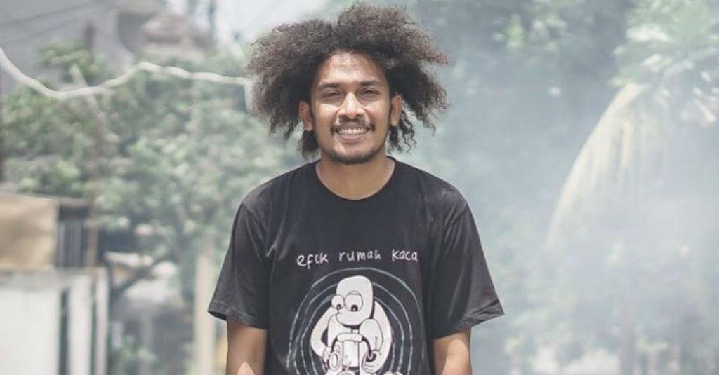 Bersama Ribuan Mahasiswa, Komedian Abdur Arsyad Turun ke Jalan