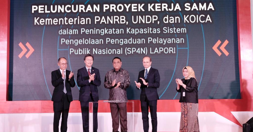 UNDP dan KOICA Gandeng KemenPANRB Luncurkan SP4N-LAPOR