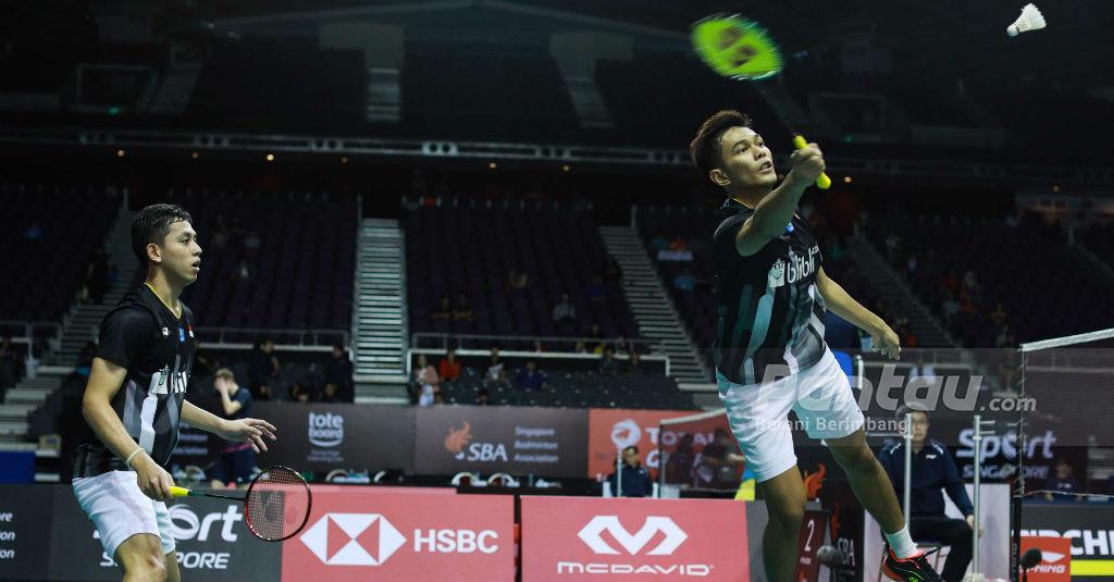 Jumpa Minions di Perempatfinal Korea Open, Fajar/Rian: Tetap Fit