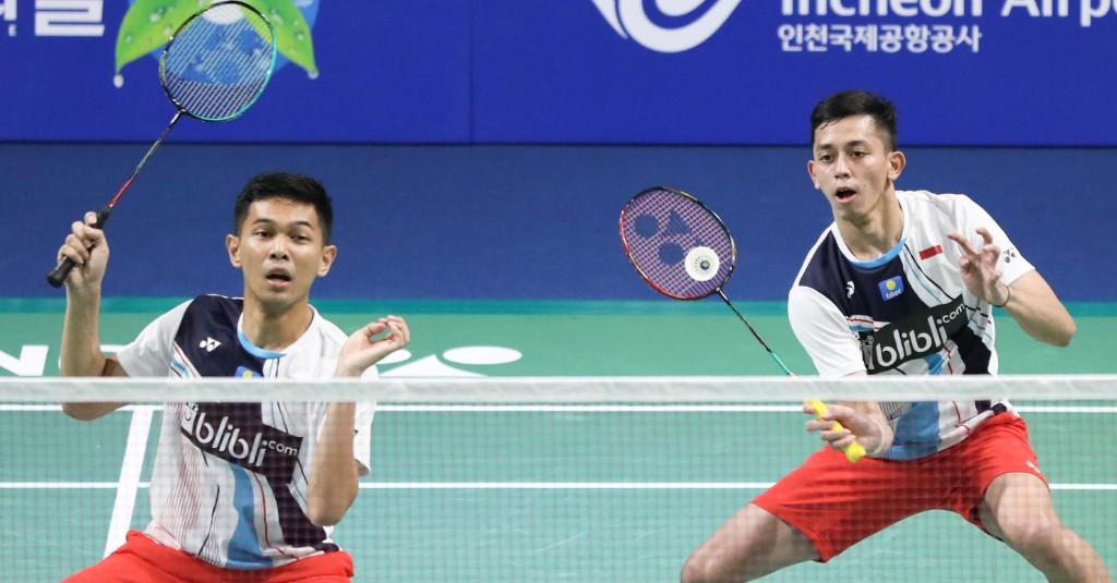 Fajar/Rian Perkuat Mental Jelang Laga Final Korea Open Kontra Wakil Jepang