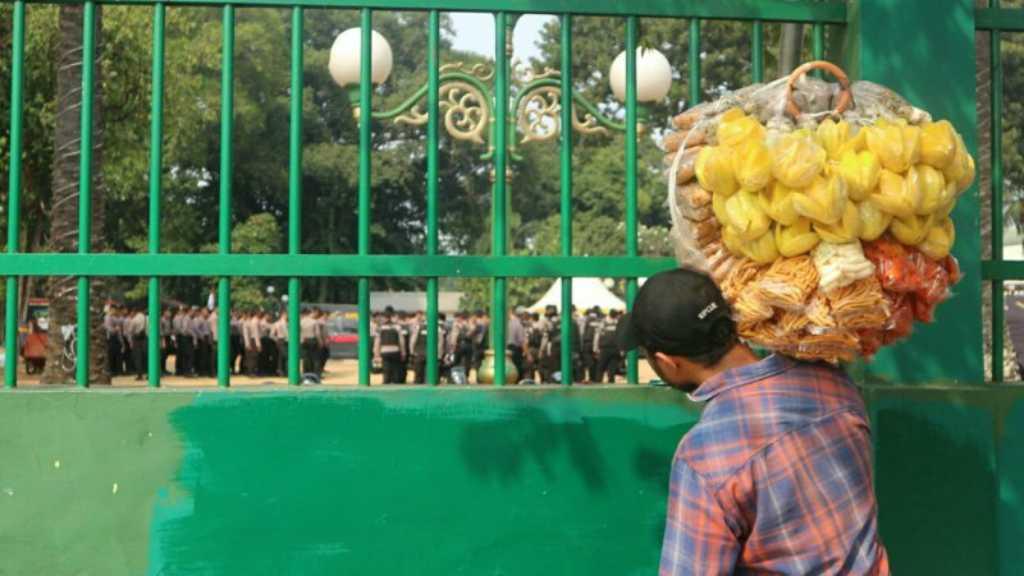 Cerita Pedagang yang Kecipratan Rezeki saat Aksi Demonstrasi Berlangsung