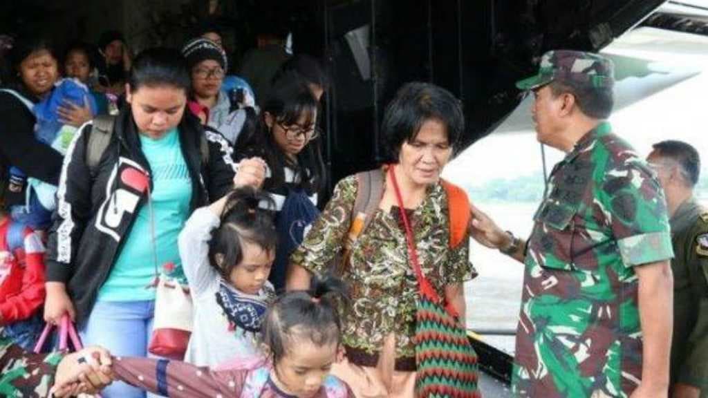 Wamena Masih Bergejolak, Eksodus Warga Mengalir Deras