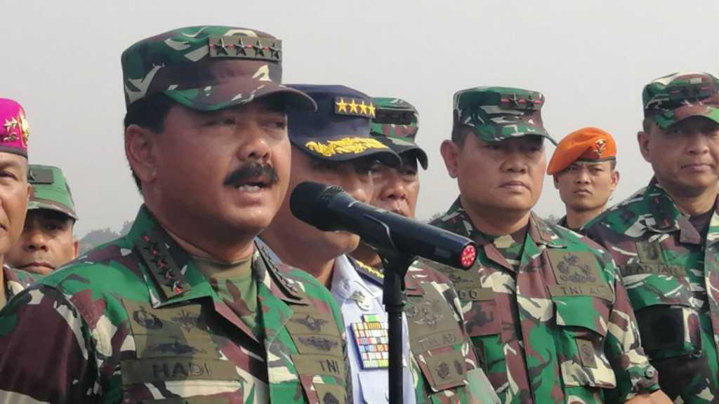 6000 Prajurit TNI Pertebal Pengamanan Pelantikan Anggota DPR/MPR RI