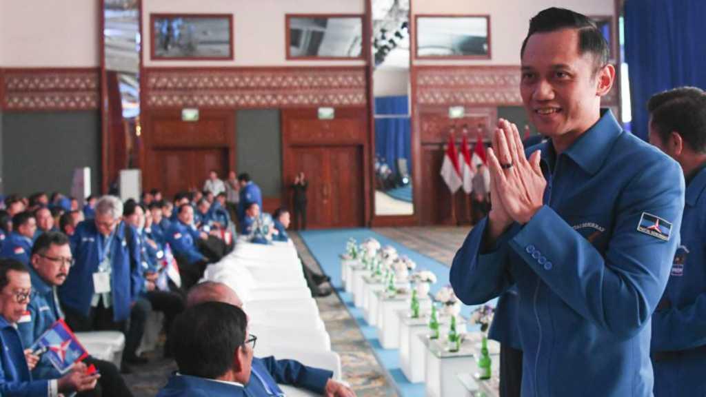 Terselip Pesan AHY dalam Acara Pelantikan Anggota MPR-DPR-DPD RI yang Baru