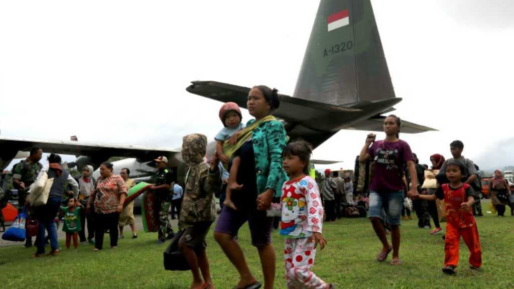Evakuasi Korban Kerusuhan Wamena, TNI AU Kerahkan Empat Pesawat Hercules