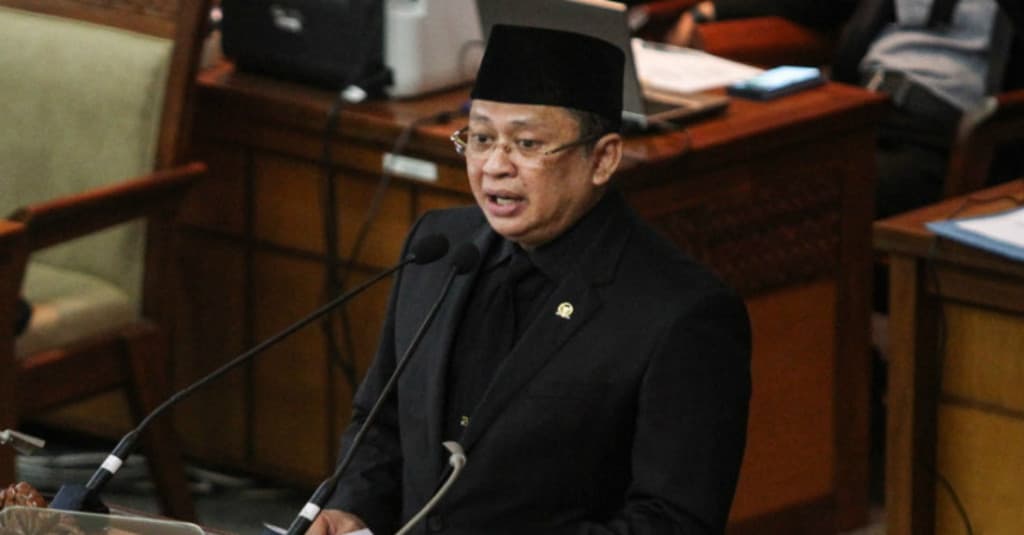 Pidato Pertama Bamsoet Usai Dilantik Jadi Ketua MPR: Fokus Pancasila