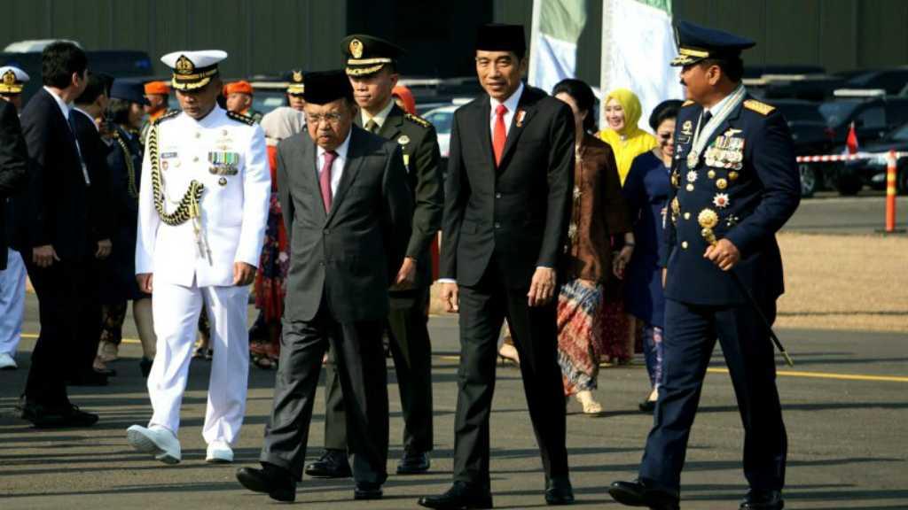 HUT TNI ke-74: Presiden Jokowi Apresiasi Kinerja Seluruh Prajurit TNI