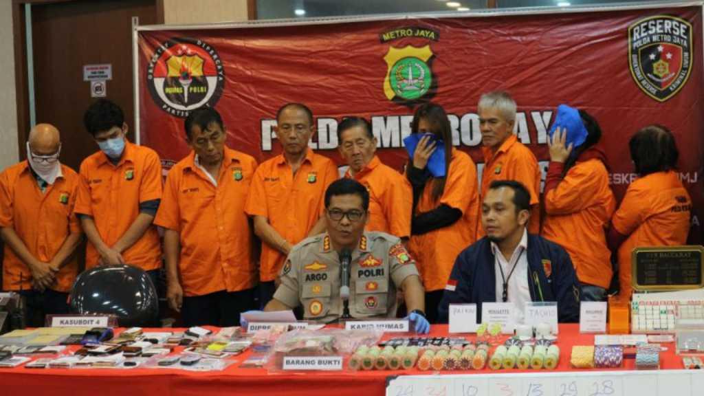 Kasino di Penjaringan Digerebek, 133 Penjudi Dibekuk dan Seorang Tewas