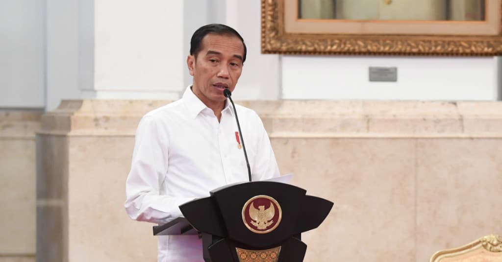 Presiden Jokowi Jenguk Wiranto di RSPAD
