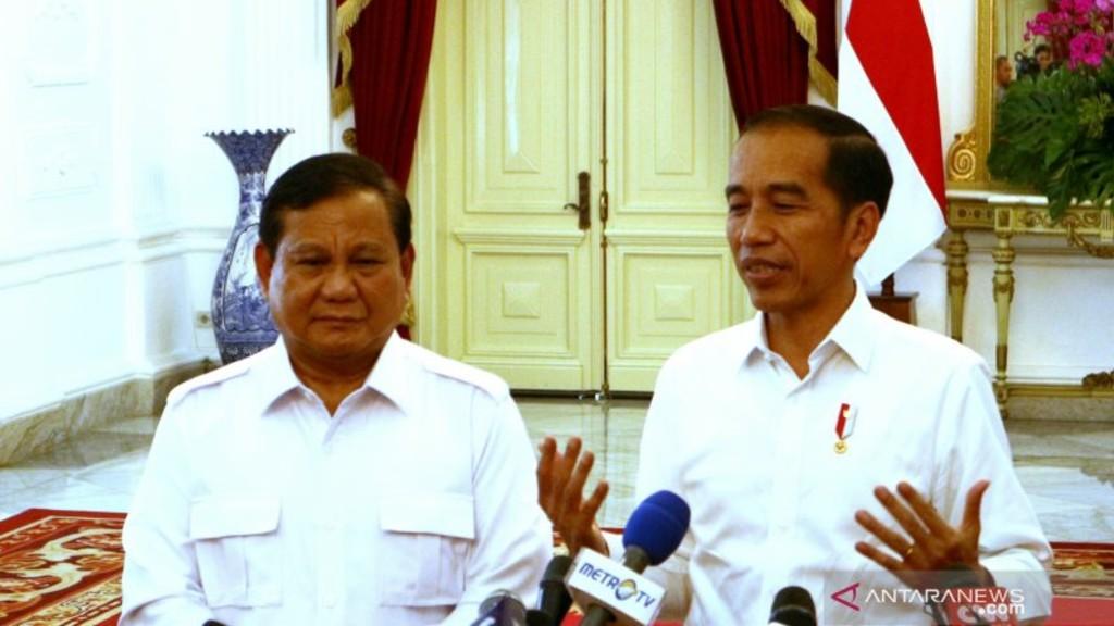 Di Hadapan Jokowi, Prabowo Tegaskan Siap Bantu Pemerintah
