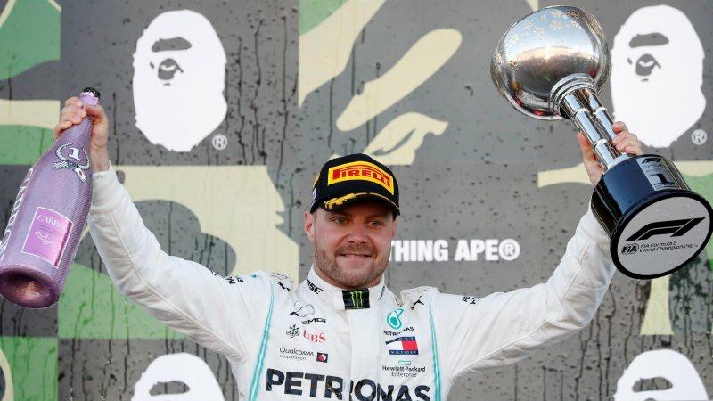 Juarai F1 GP Jepang, Bottas Antar Mercedes Kunci Gelar Juara Konstruktor