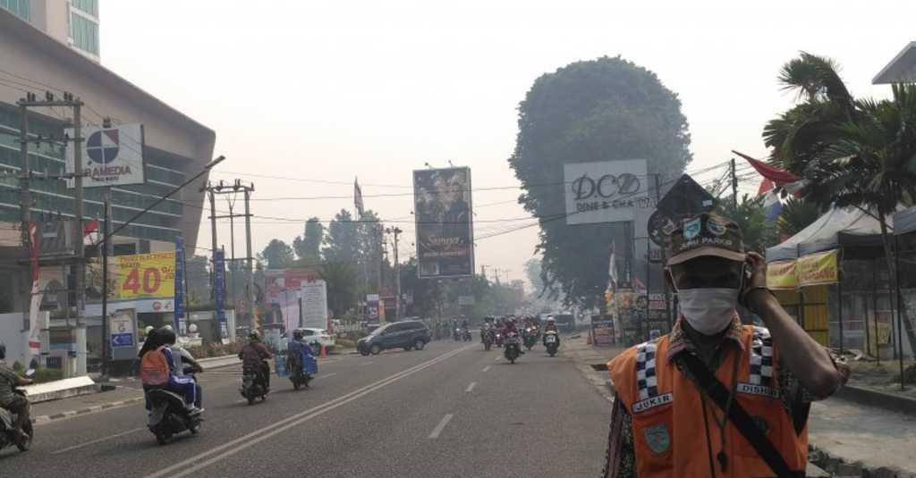 Kabut Asap Kembali Selimut Kota Jambi