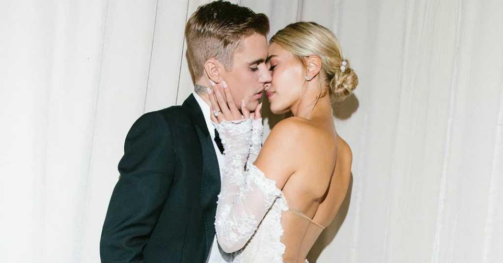 Berkonsep Unik, Gaun Pernikahan Hailey Baldwin Bakal Jadi Tren 2020