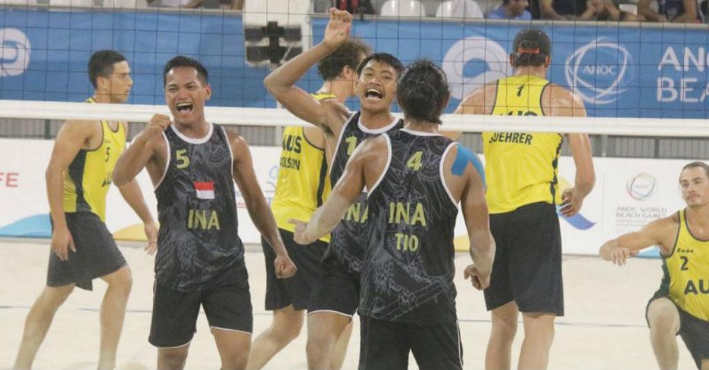 Voli Pantai Indonesia Melaju ke Semifinal Turnamen World Beach Games