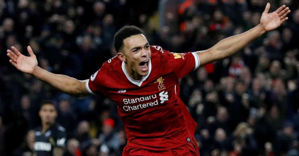 Bek Sayap Liverpool Catatkan Namanya di Guiness World Records