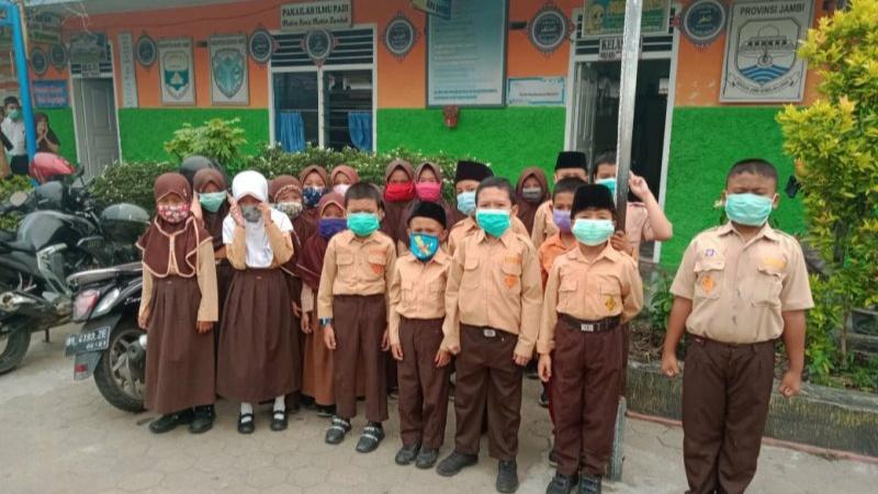 Akibat Kabut Asap, Sekolah di Jambi Terpaksa Pulangkan Murid Lebih Awal