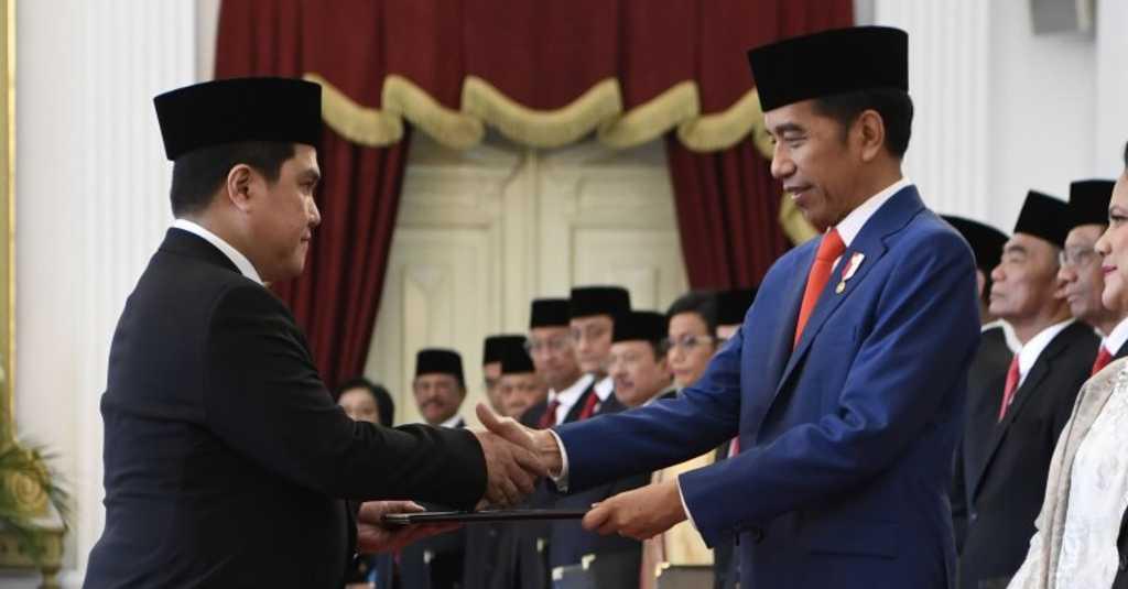 3 Saham Erick Thohir Merosot Usai Dilantik Jadi Menteri BUMN