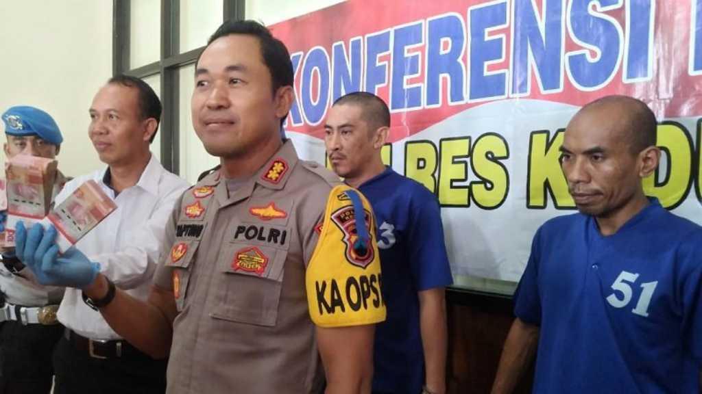 Nekat Bobol Rumah Milik Anggota Polisi, Dua Maling Ditangkap