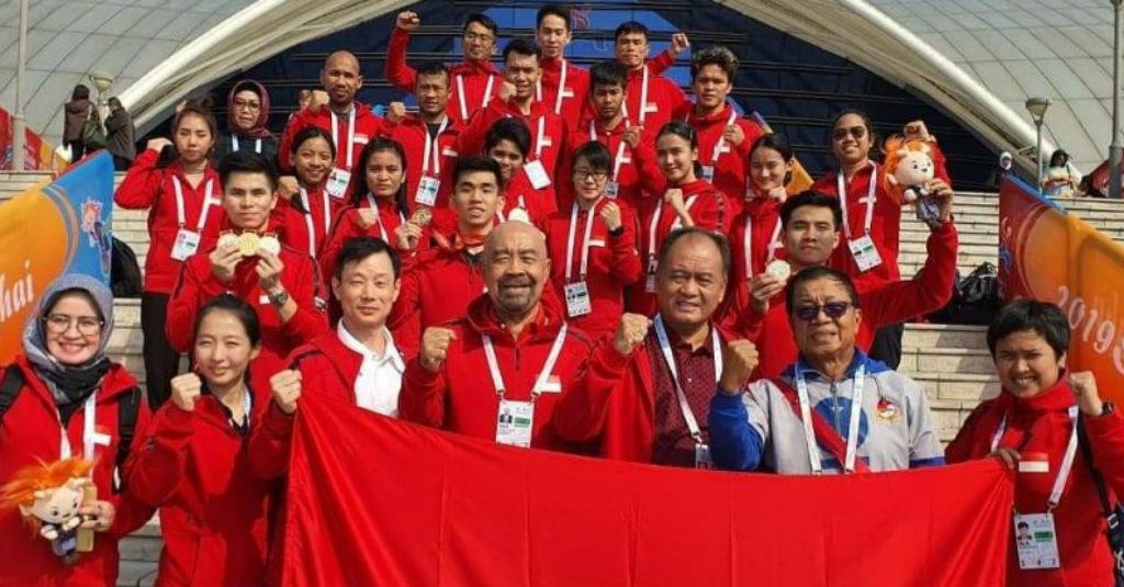 Tim Wushu Indonesia Tambah Raihan Emas di Kejuaraan Dunia