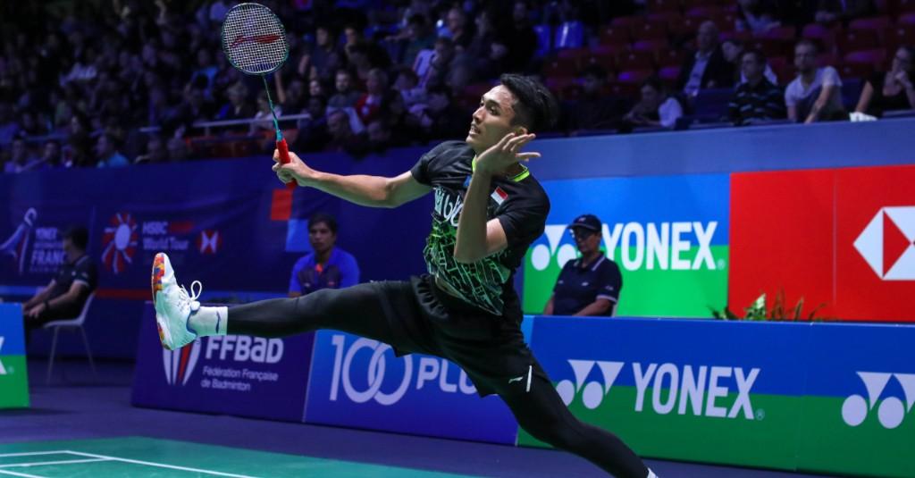 Melaju Kebabak Kedua Prancis Open, Jonatan Masih Adaptasi di Lapangan