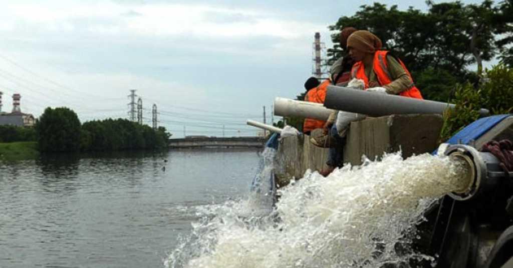 Jelang Musim Hujan, Pemkot Jaktim Pastikan Mesin Pompa Berfungsi