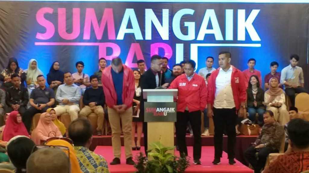 Resmi Gabung PSI, Faldo Maldini Sampaikan Pidato Politik