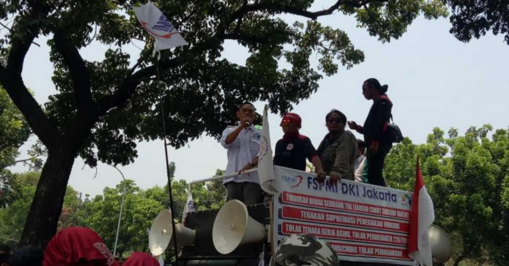 KSPI Minta Upah Minimum Jakarta Naik Jadi Rp4,6 Juta