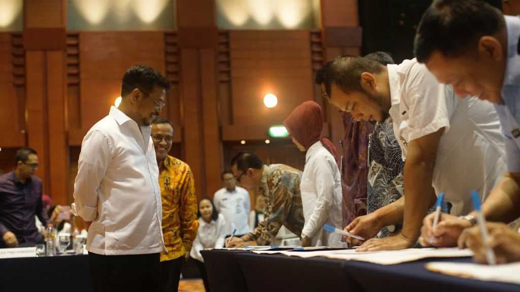 Mentan Dorong Pimpinan Daerah Entaskan Kerawanan Pangan
