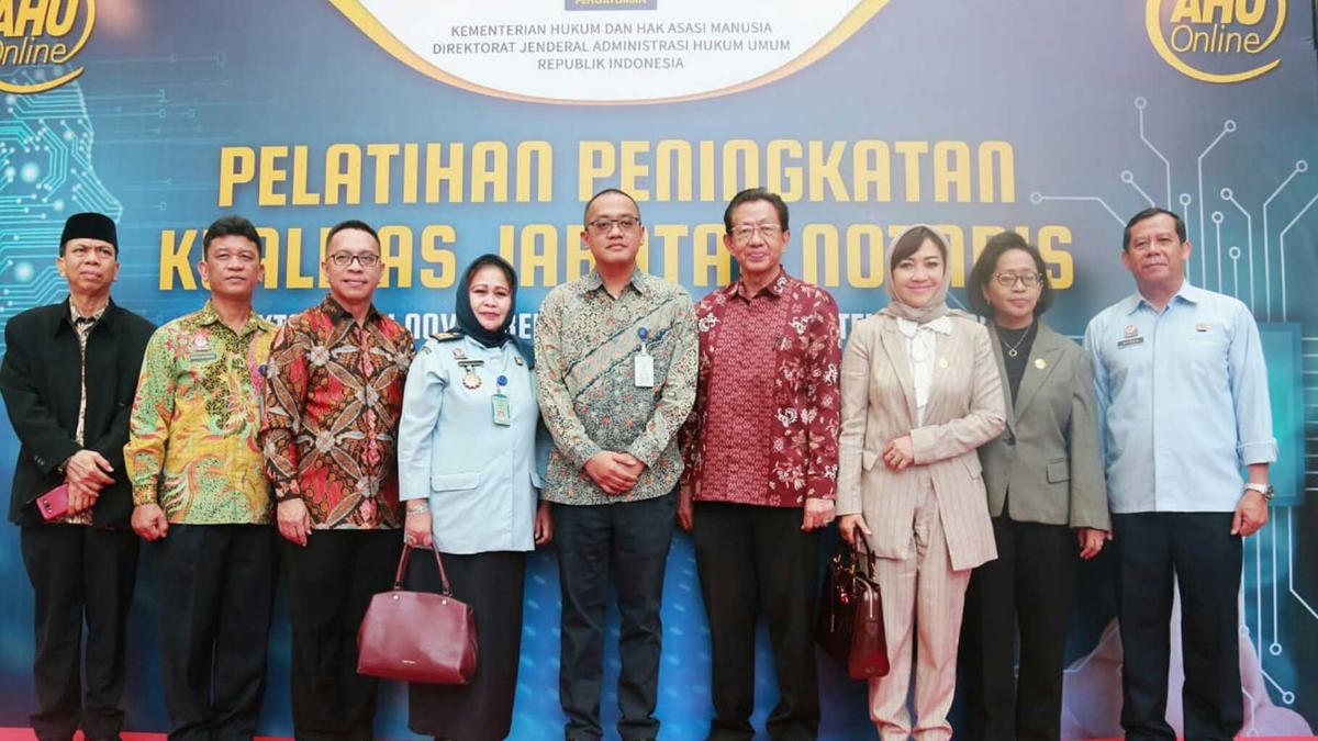 Ditjen AHU Kemenkumham Gelar Pelatihan Jabatan Notaris untuk Pertama Kali