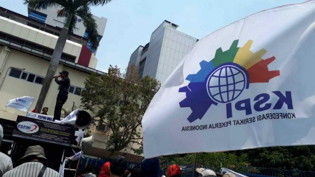 Geruduk Kantor Kemenaker, KSPI Minta Menteri Ida Fauziyah Revisi PP 78/2015