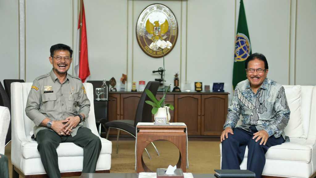 Kementerian Pertanian-Kementerian ATR/BPN Verifikasi Data Luas Baku Sawah