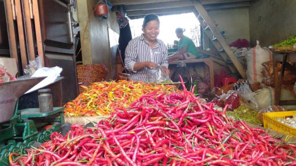 Harga Cabai Rawit Meroket, Dorong Inflasi Maret di Kota Madiun