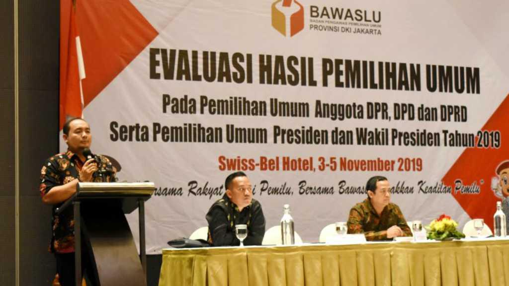 Bawaslu DKI Gelar Evaluasi Hasil Pemilu 2019